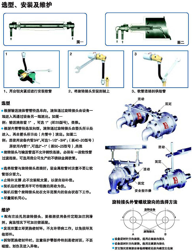 選型、安裝及維護